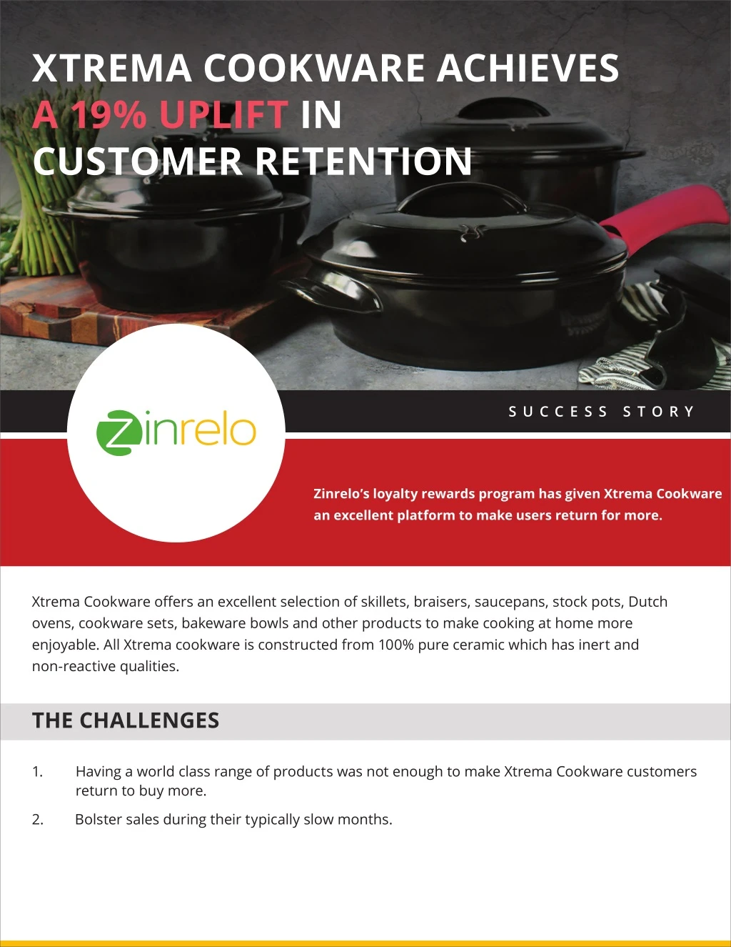 xtrema cookware achieves a 19 uplift in customer
