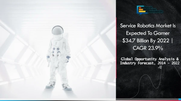 Service robotics market