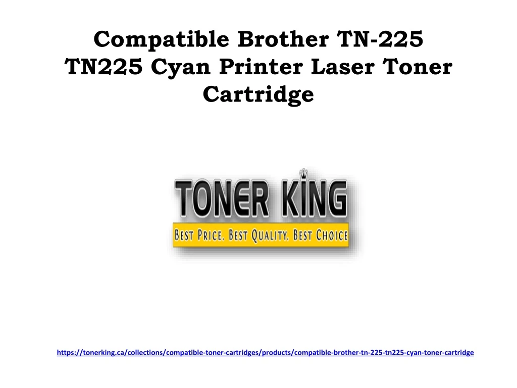 compatible brother tn 225 tn225 cyan printer