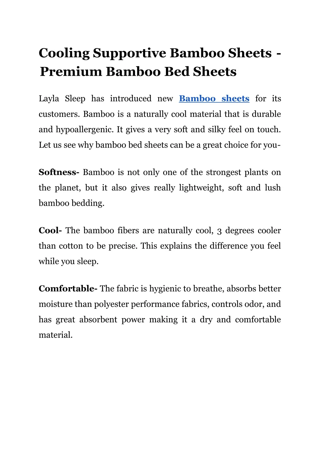 cooling supportive bamboo sheets premium bamboo