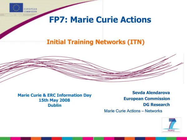 FP7: Marie Curie Actions