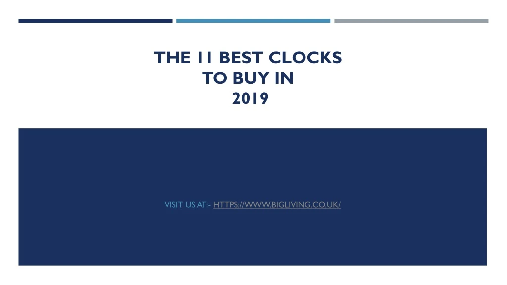 the 11 best clocks to buy in 2019