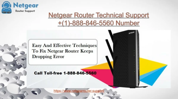 Netgear Router Technical Support (1)-888-846-5560 Number