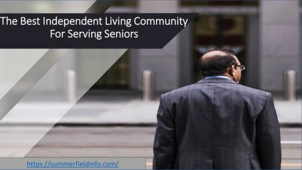 The Best Independent Living Community For Serving Seniors