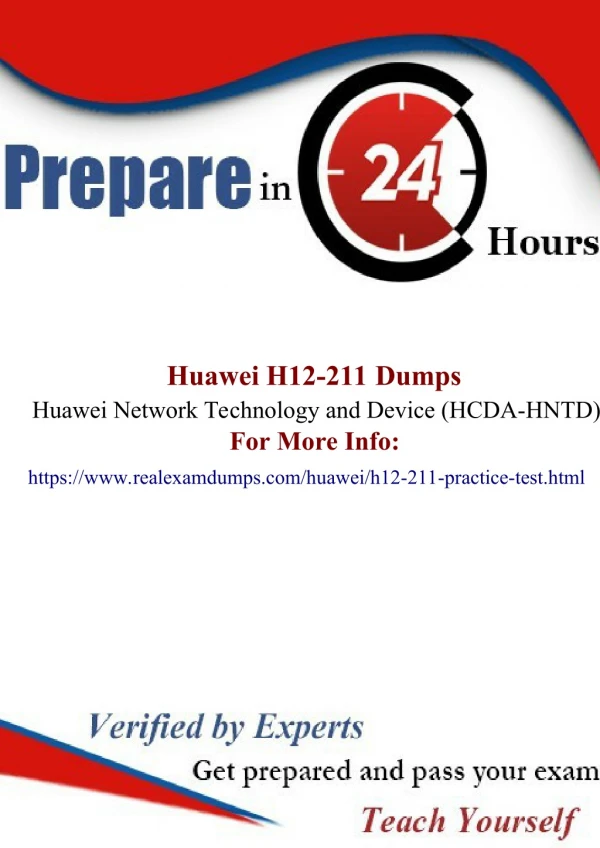 Prepare Huawei H12-211 Question Answers - 2019 H12-211 Dumps - Realexamdumps.com