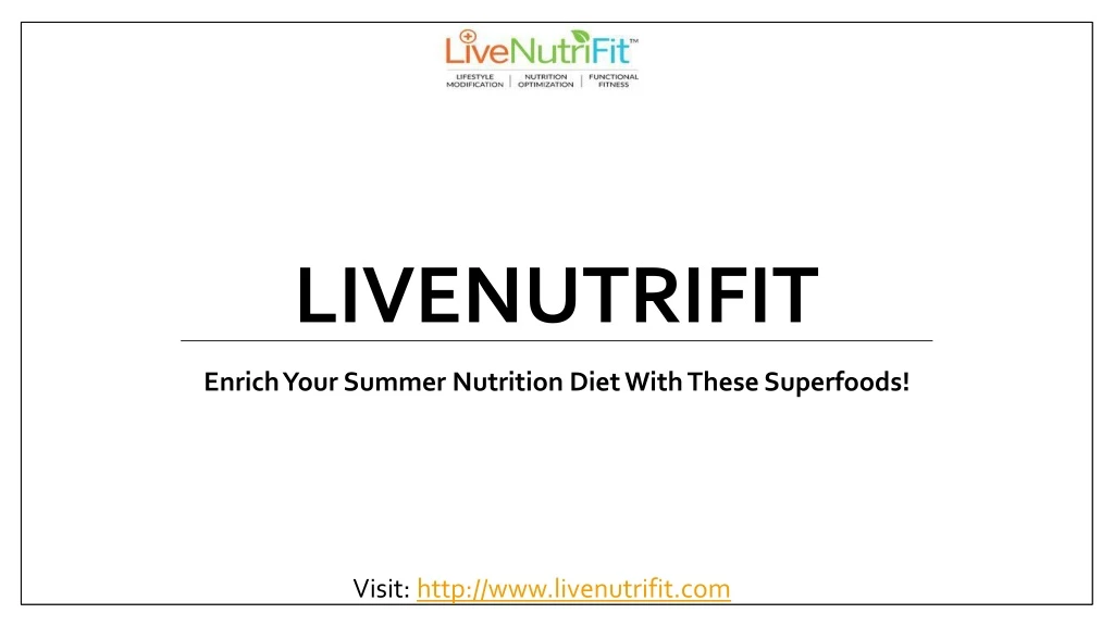 livenutrifit