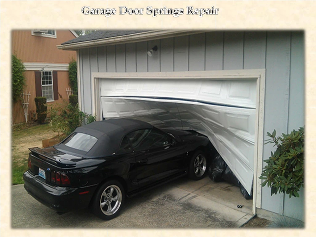 garage door springs repair