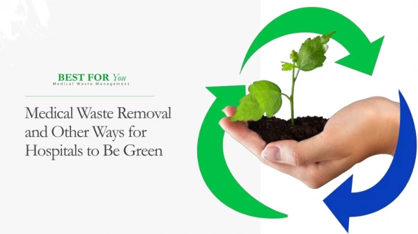 Medical waste removal | Medical waste disposal | Greenserv