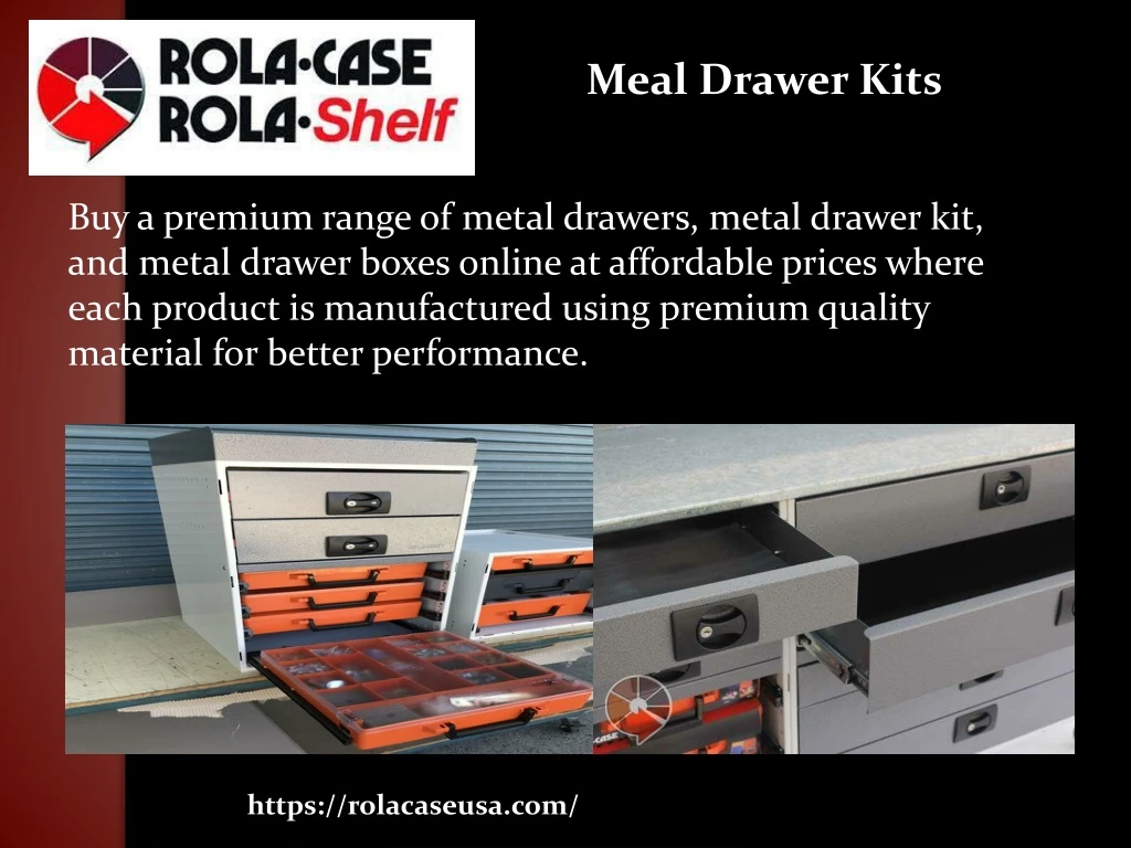 meal drawer kits