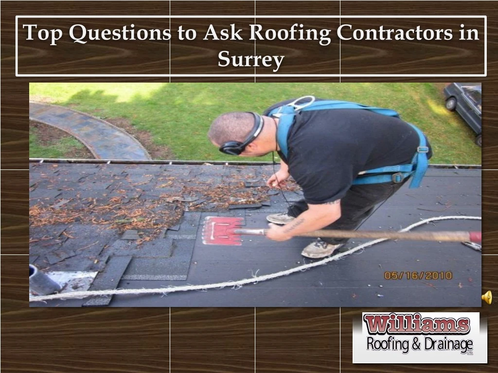 top questions to ask roofing contractors in surrey