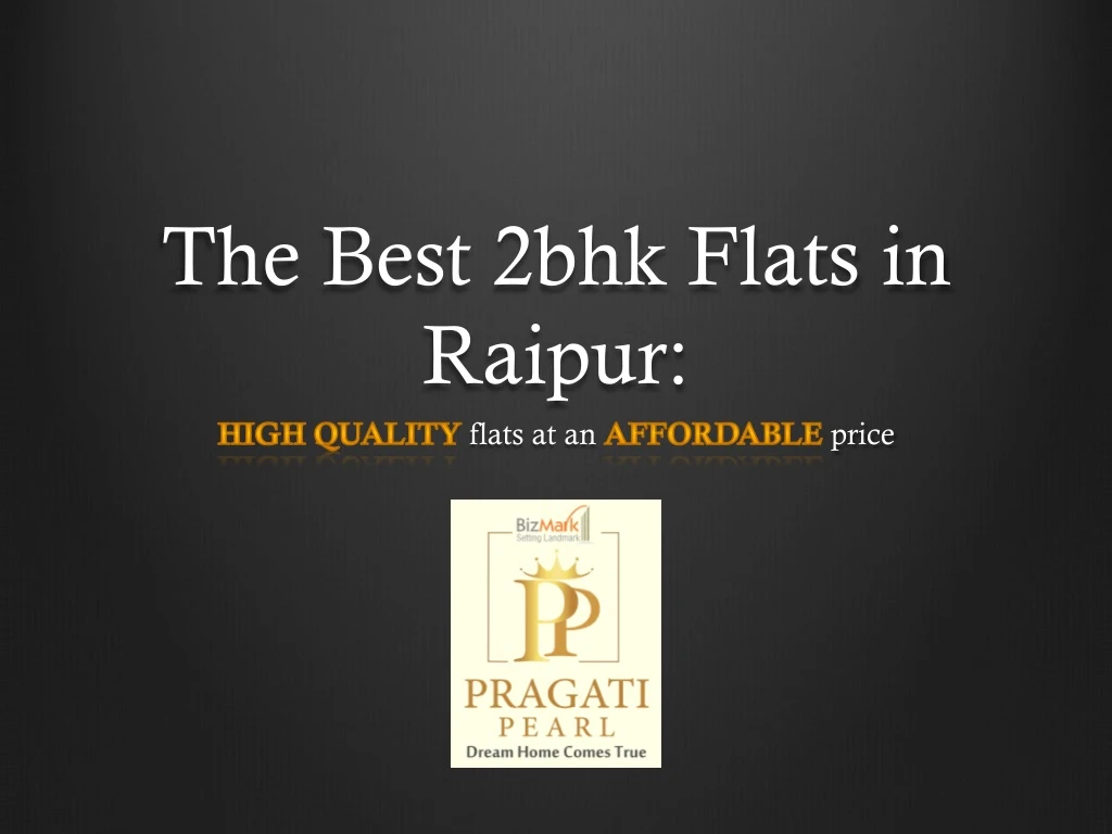 the best 2bhk flats in raipur flats at an