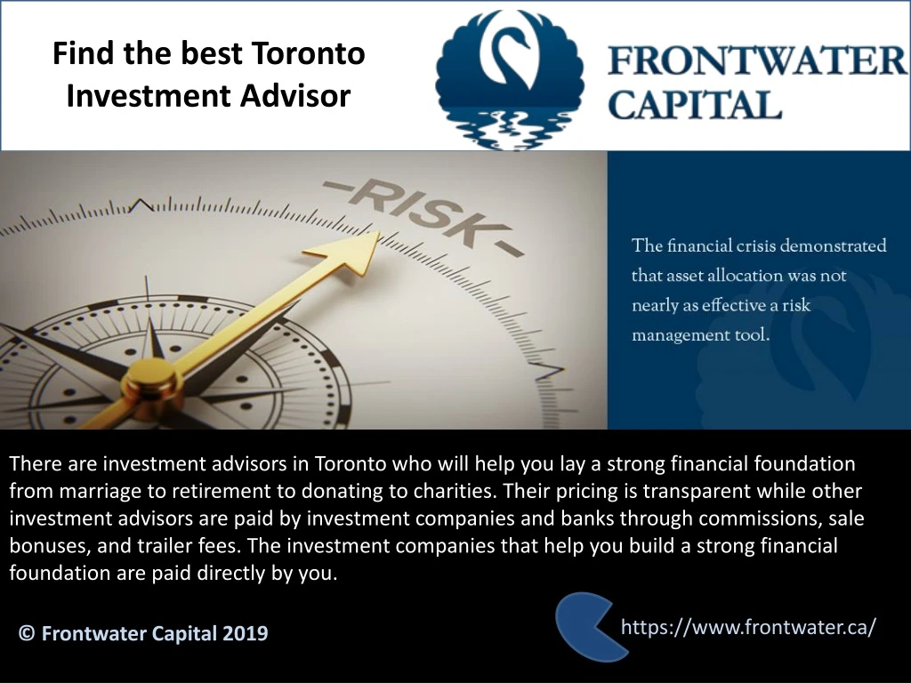 find the best toronto investment advisor