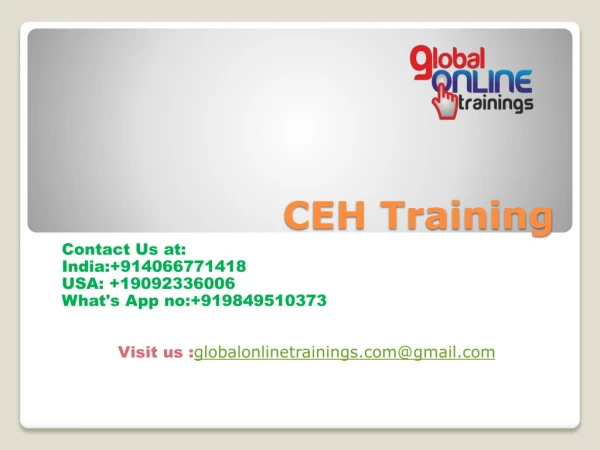CEH Training | Certified Ethical Hacker Online Training - GOT