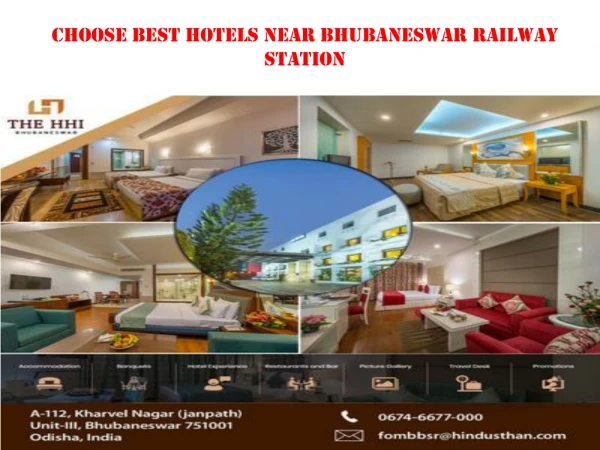 Choose Best Hotels Near Bhubaneswar Railway Station