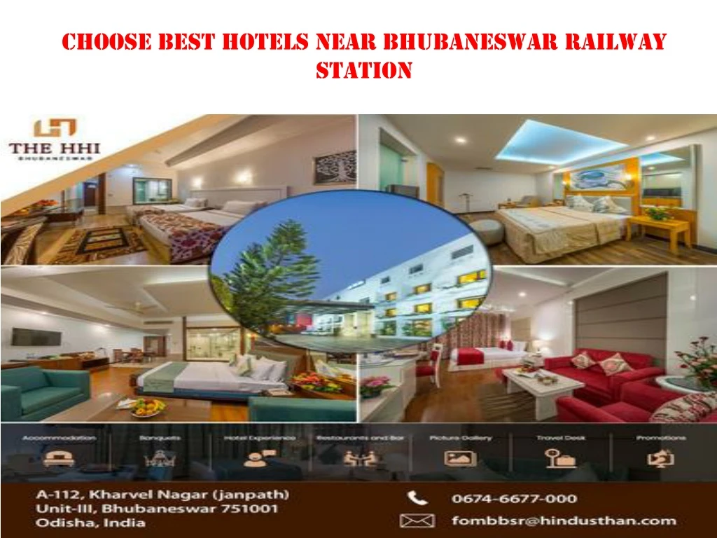 choose best hotels near bhubaneswar railway