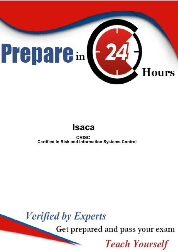 Are You Embarrassed by Your ISACA CRISC Question and Answers Skills? Here's What to Do?