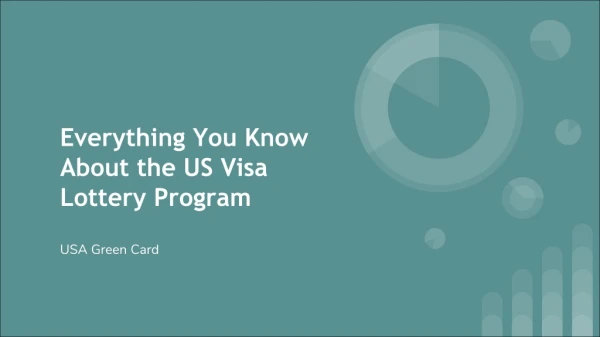 Everything You Know About the US Visa Lottery Program