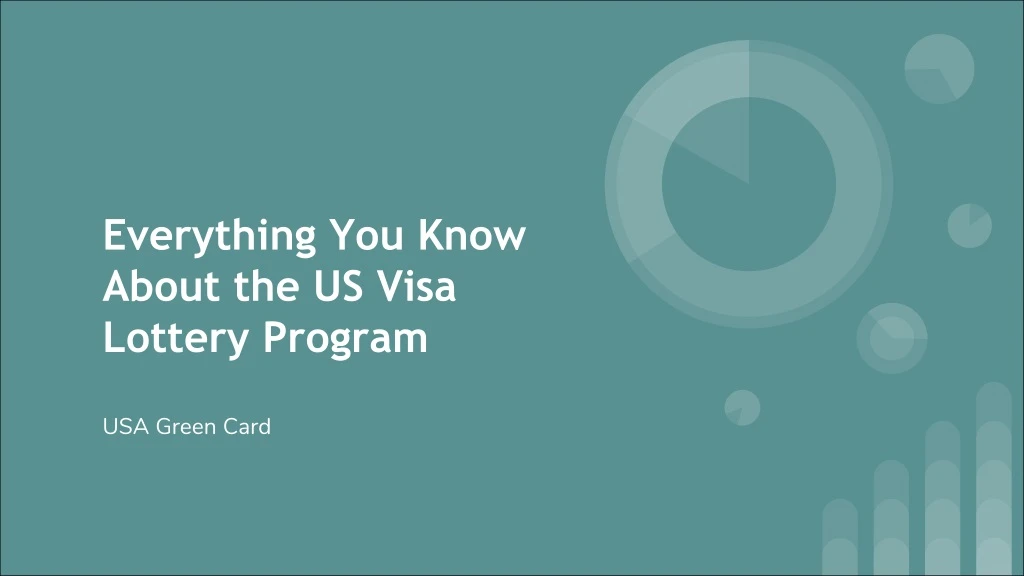 everything you know about the us visa lottery