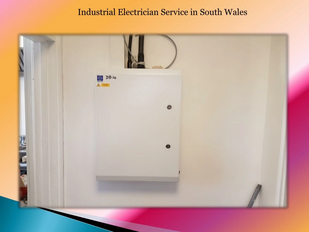 industrial electrician service in south wales