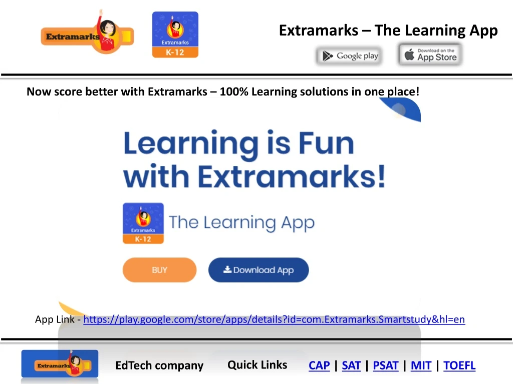 extramarks the learning app