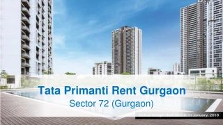 Tata Primanti Rent Gurgaon - slide 1