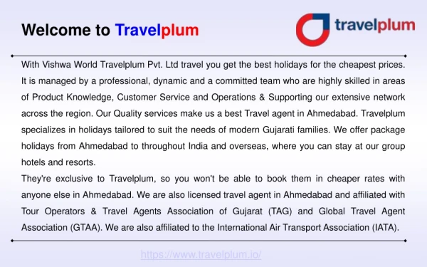 Travel Agent, Travel Agency, Tour Operator | travelplum
