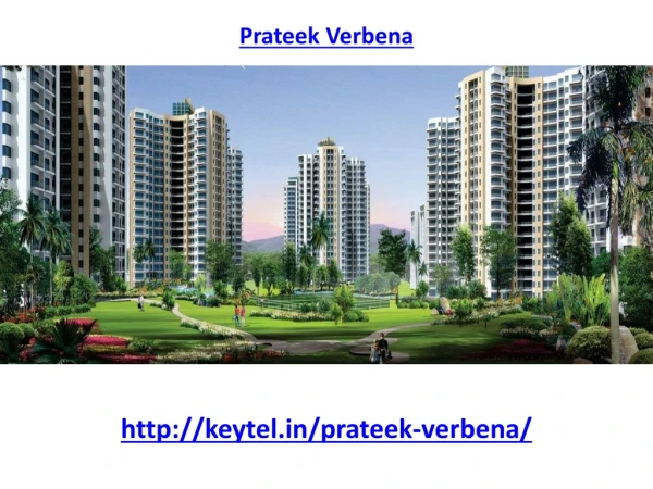 Prateek Verbena apartments Sector 150 Noida