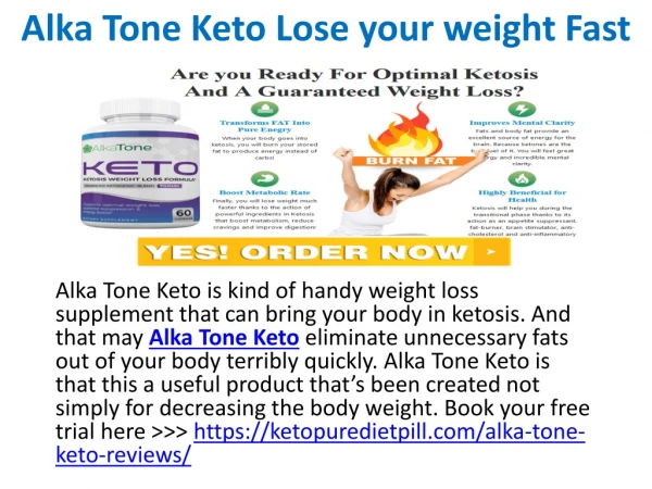 Alka Tone Keto Diet Shark Tank for Weight Loss! Read How to Use?