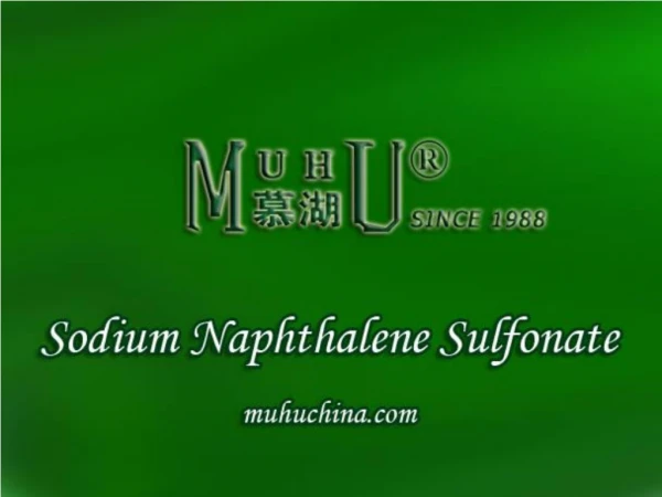 Sodium Naphthalene Sulfonate Buy from MUHU Construction Materials Co. Ltd.