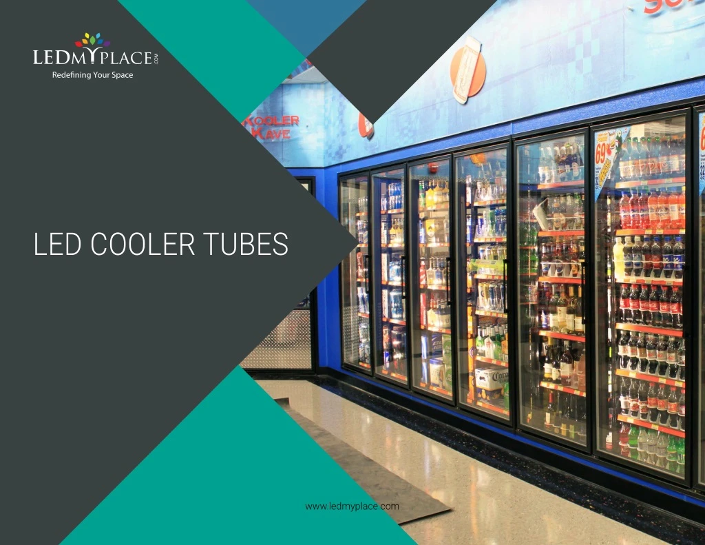 led cooler tubes
