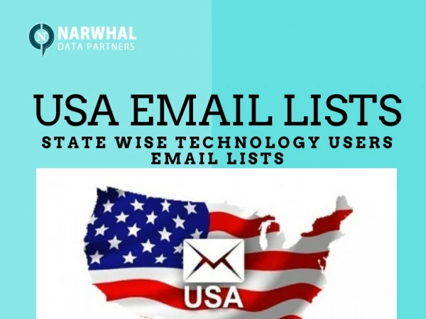 USA State Wise Technology Users Email List