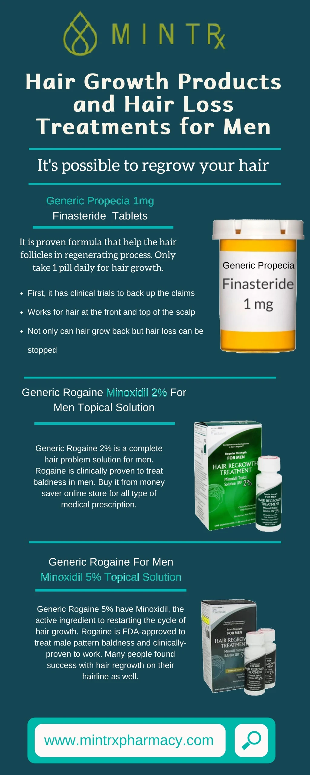 hair growth products and hair loss treatments