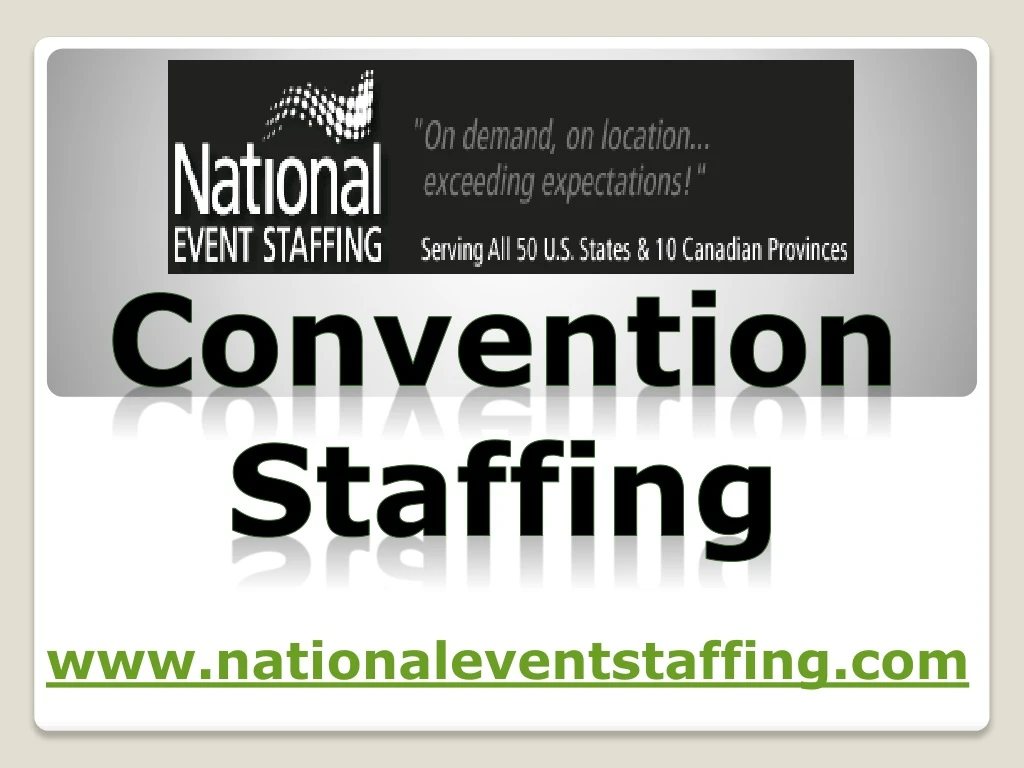 convention staffing