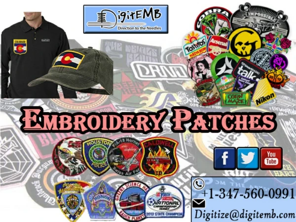 Embroidery Patches