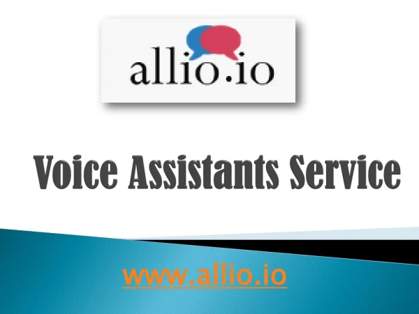 Voice Assistants Service