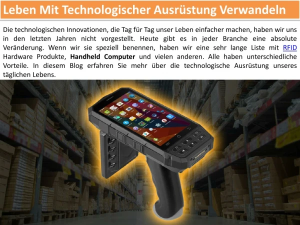 Leben Mit Technologischer Ausrüstung Verwandeln