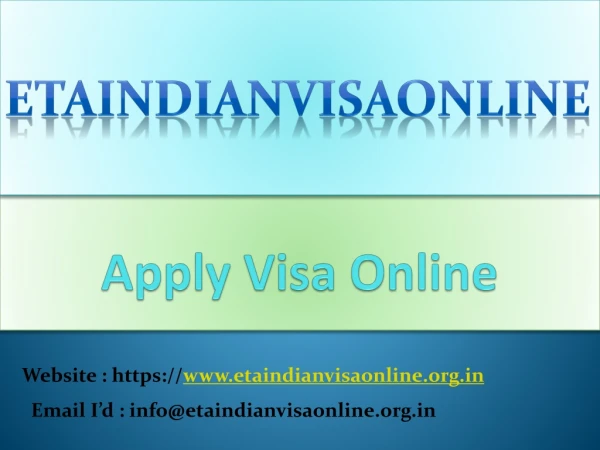 Apply Visa Online | Online Visa Application