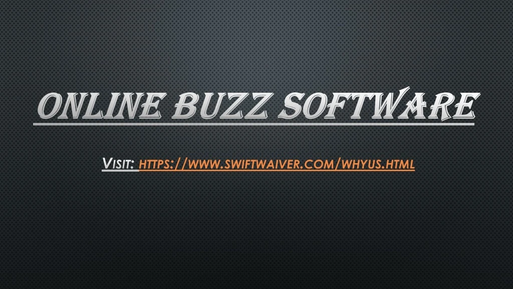 online buzz software