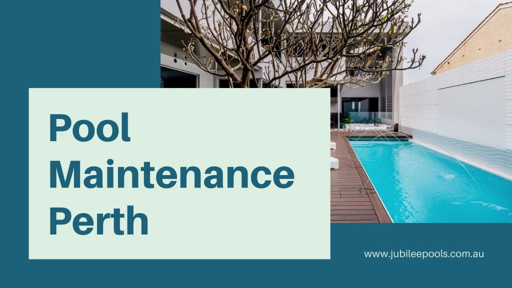 pool maintenance perth