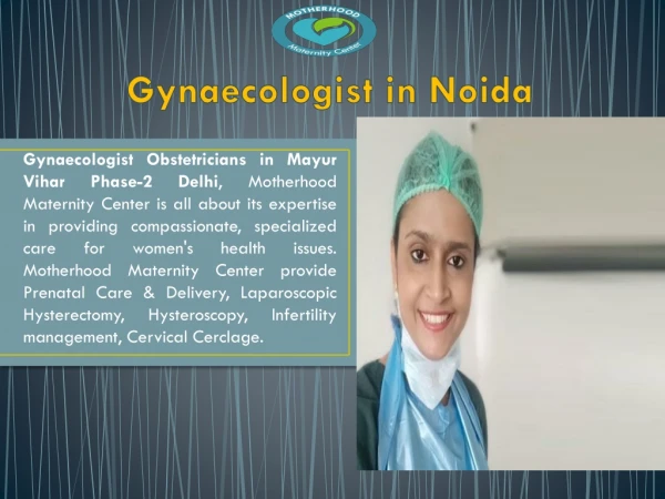 Gynaecologist in Noida | Best Obstetricians in Noida