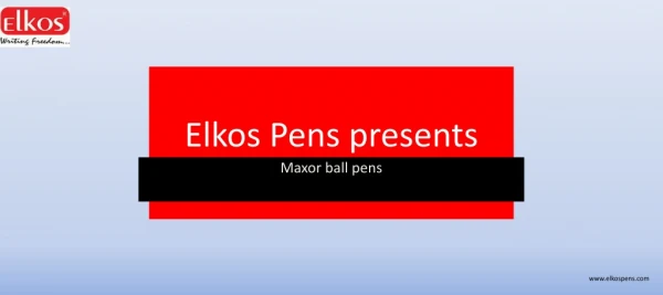 Ball pen maxor
