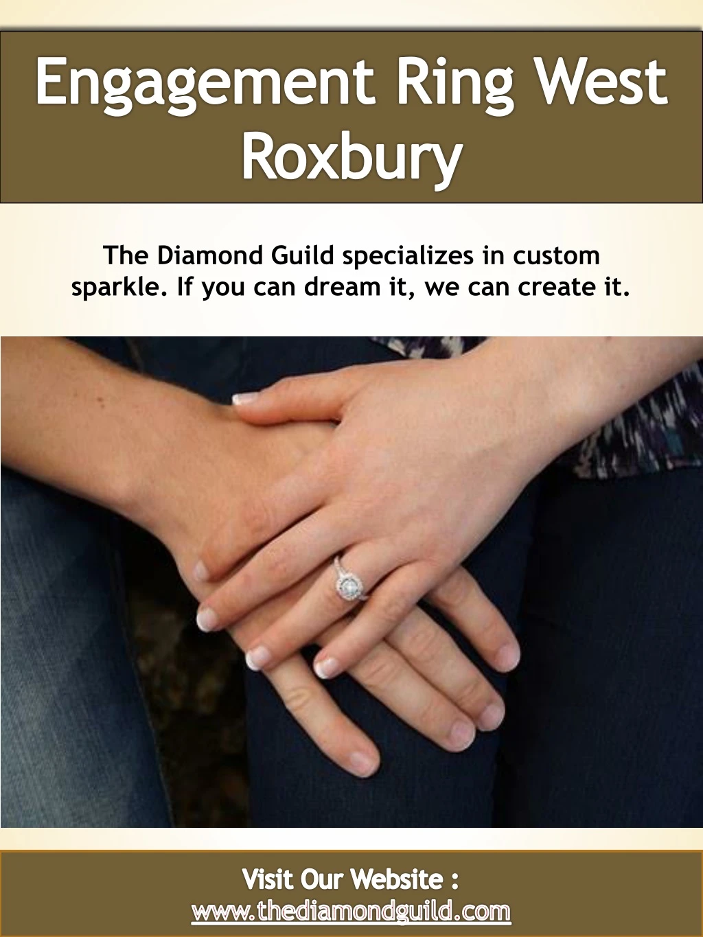 the diamond guild specializes in custom sparkle