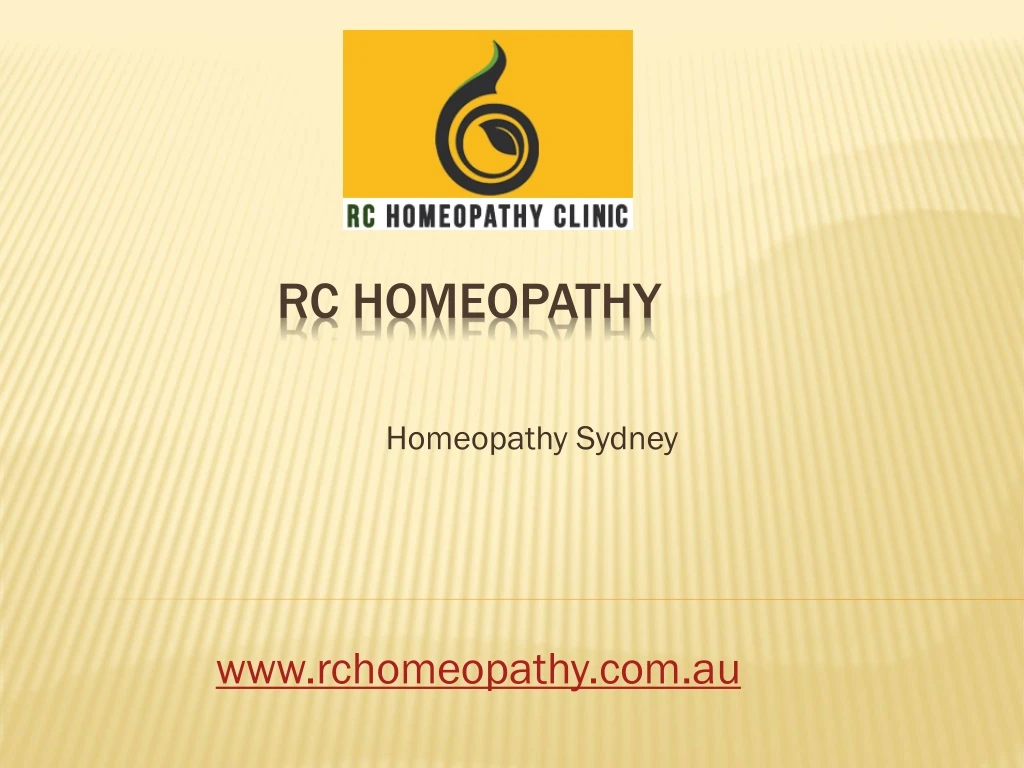 homeopathy sydney
