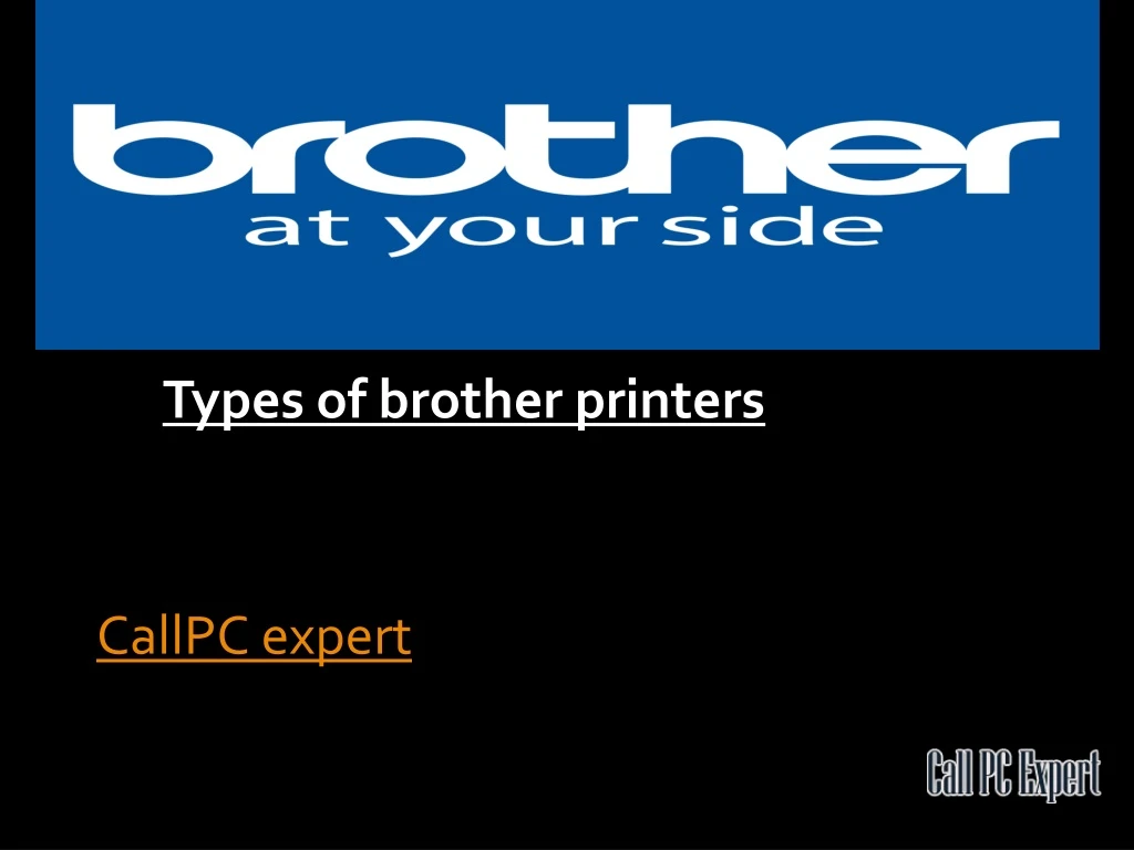 types of brother printers