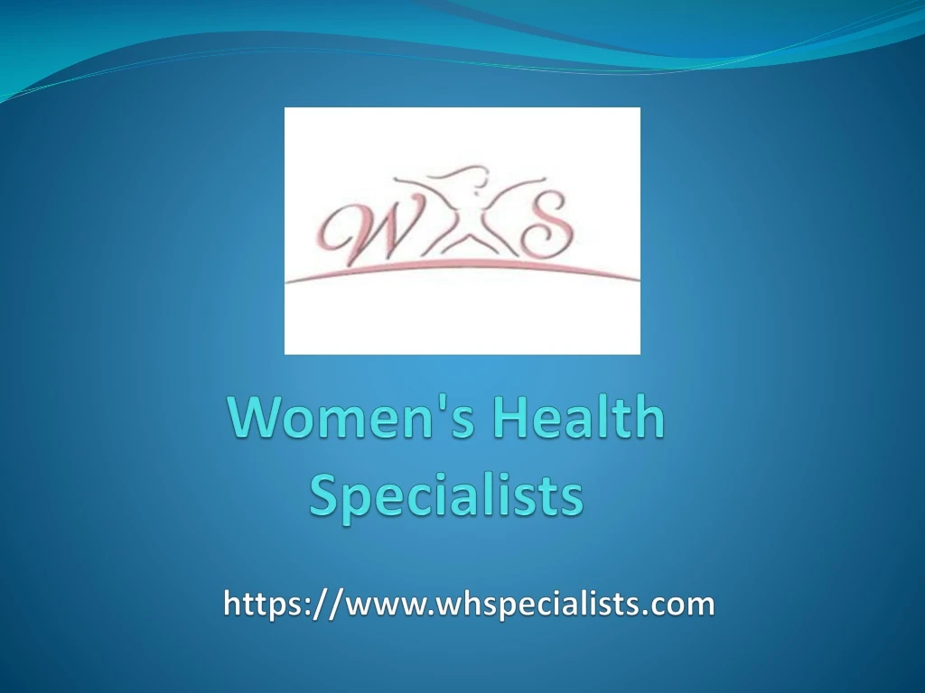 women s health specialists