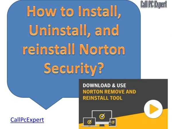 How to Install, Uninstall, and reinstall Norton Security?