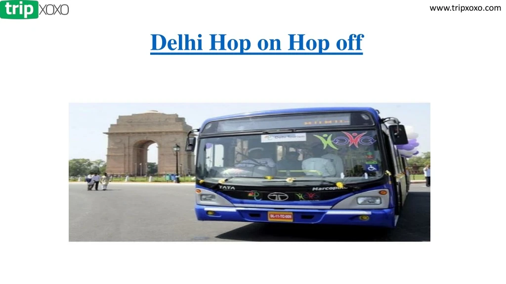 delhi hop on hop off