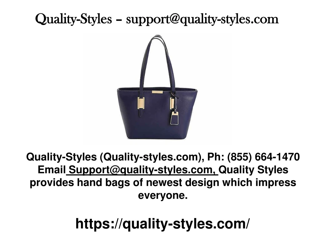 quality styles support@quality styles com
