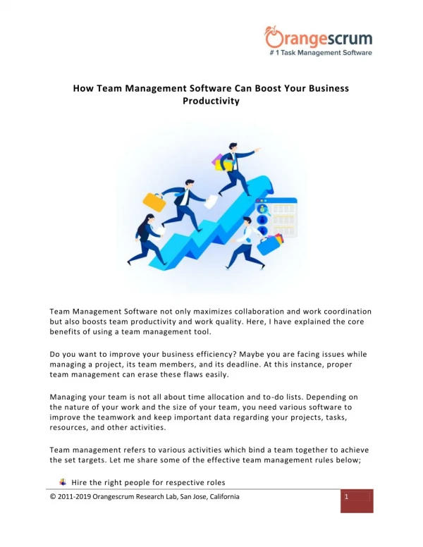 How Team Management Software Can Boost Your Business Productivity