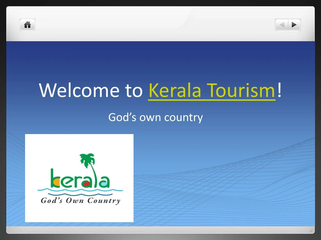 welcome to kerala tourism